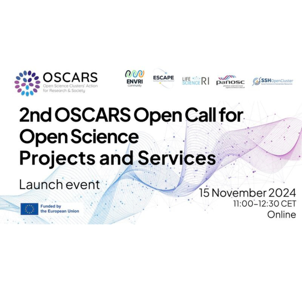 Launch Event: OSCARS Open Call for Open Science projects and services