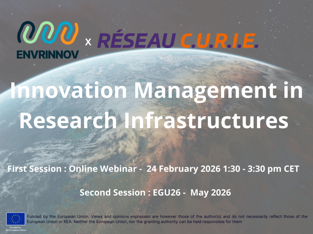 ENVRINNOV- Two training sessions coming in 2026!