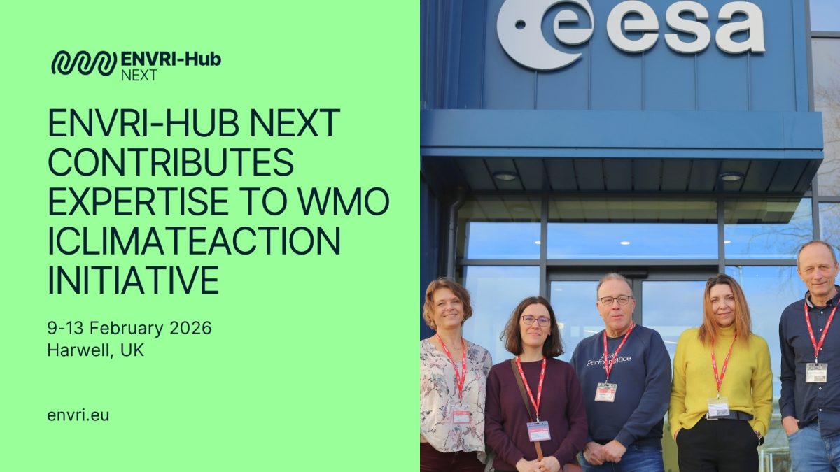 ENVRI-Hub NEXT Contributes Expertise to WMO iClimateAction Initiative