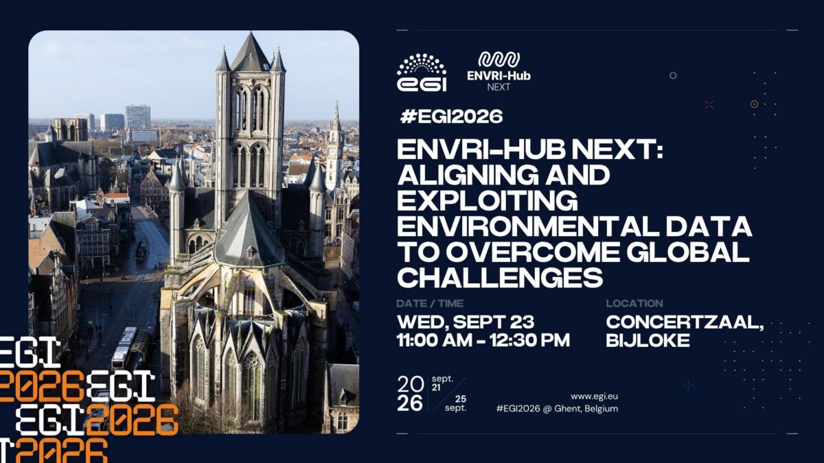 ENVRI at EGI2026
