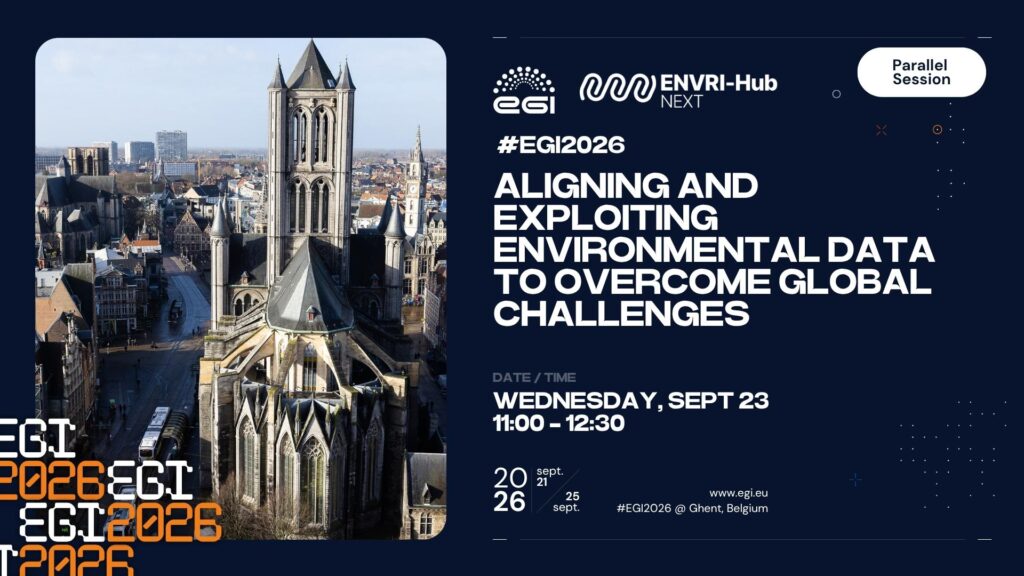 ENVRI-Hub NEXT at EGI2026