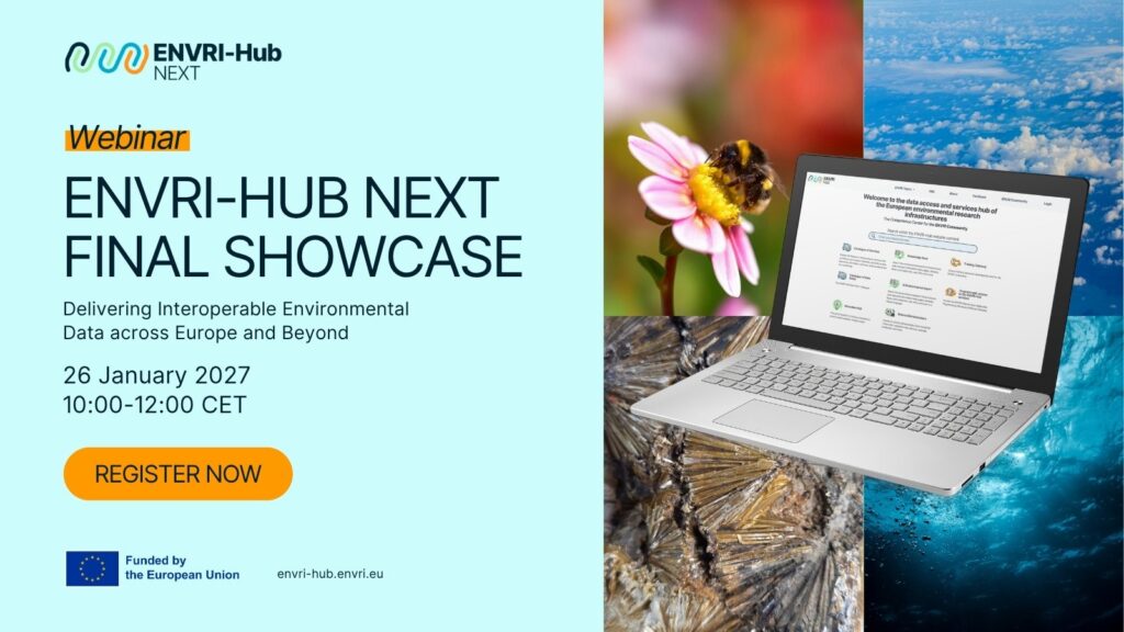 ENVRI-Hub NEXT Final Showcase Webinar
